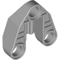 Technic Connector Block 3 × 3 Triangular with Axle, and Pin Hole Hellblaugrau