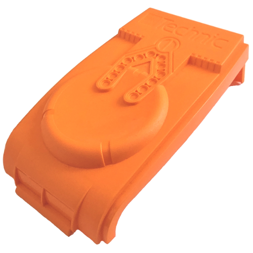 Packaging, Case, Lid, Throwbot / Slizer 'Flying' Orange