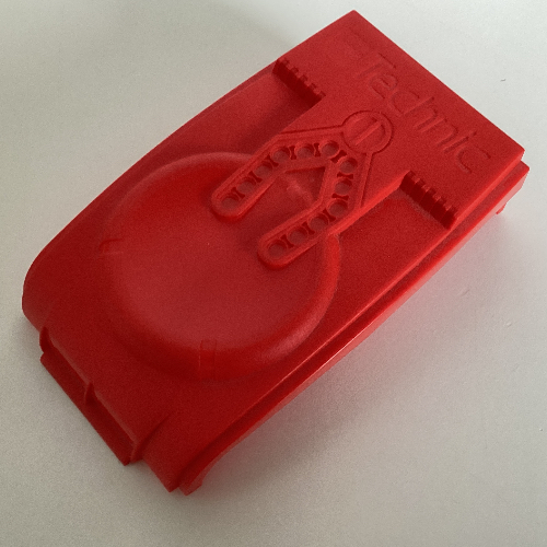 Packaging, Case, Lid, Throwbot / Slizer 'Flying' Red