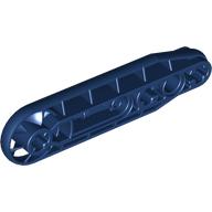 Technic Beam 1 × 7 with Fan Dunkelblau