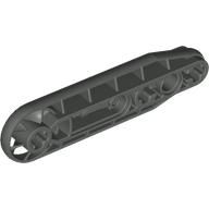 Technic Beam 1 × 7 with Fan Dark Gray
