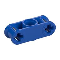 Technic Axle and Pin Connector Perpendicular 3L with Centre Pin Hole Blue