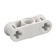 Technic Axle and Pin Connector Perpendicular 3L with Centre Pin Hole White