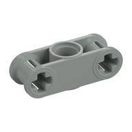 Technic Axle and Pin Connector Perpendicular 3L with Centre Pin Hole Light Gray