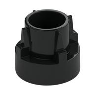 Technic Driving Ring Extension, 4 Ridges Schwarz