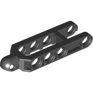 Technic Steering Arm 6.5 × 2 with Towball Socket Rounded, Chamfered