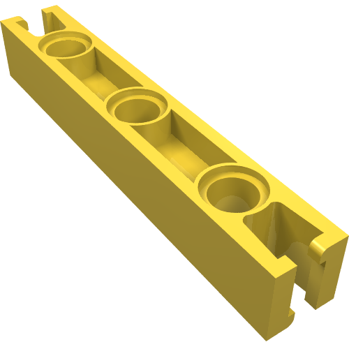 Znap Beam 7, 3 Holes Yellow