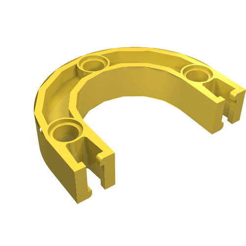 Znap Beam 1/2 Circle Radius 2L Gelb