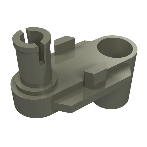Znap Crank Connector 1 × 2 × 3 Dunkelgrau