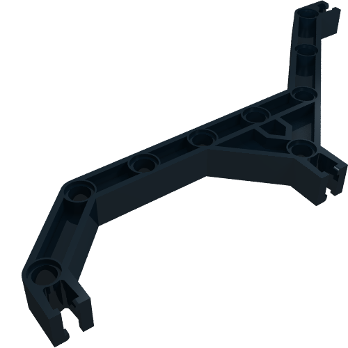 Znap Beam 16, 9 Holes, 5 Bends Schwarz