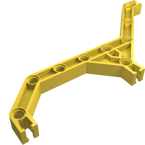 Znap Beam 16, 9 Holes, 5 Bends Gelb