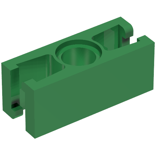 Znap Beam 3, 1 Hole Green