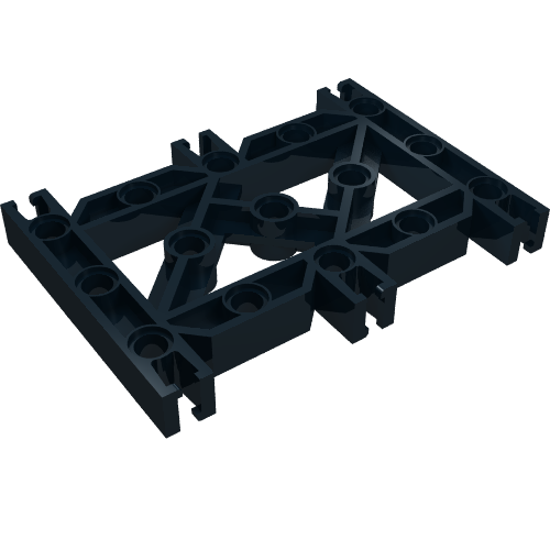 Znap Grid 9 × 7, 15 Holes Black