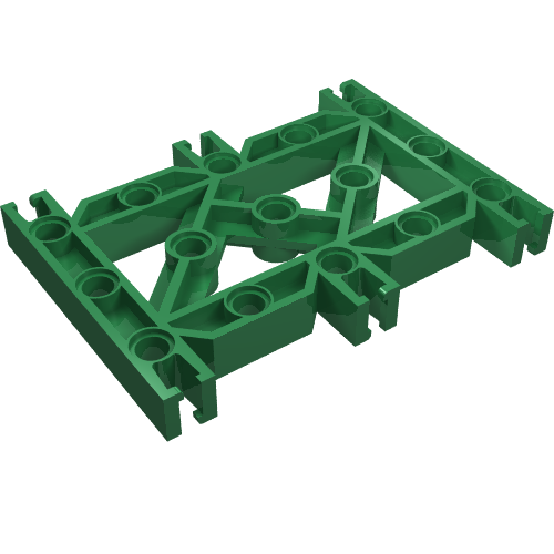 Znap Grid 9 × 7, 15 Holes Green