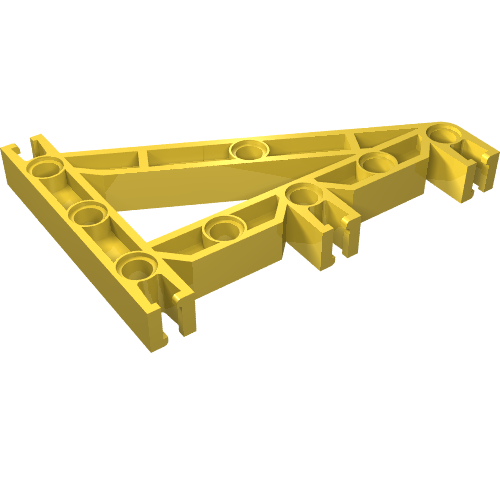 Znap Beam 9, 8 Holes, Triangular Yellow