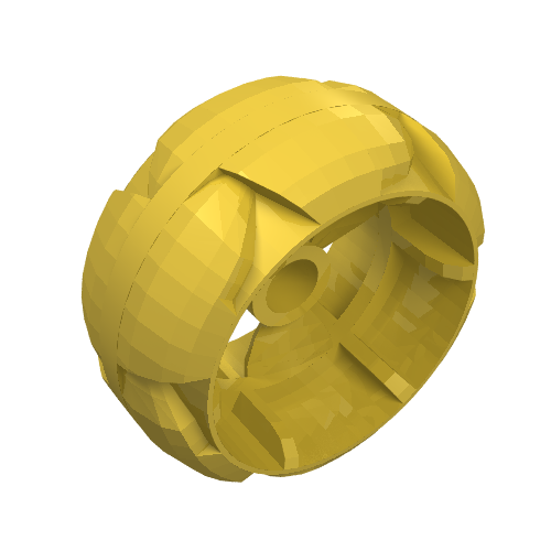 Wheel 32mm Znap Propeller Yellow