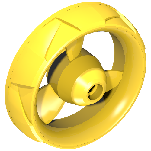 Wheel 68mm Znap Propeller (9 × 2) Gelb
