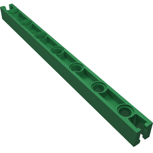 Znap Beam 15, 7 Holes Green
