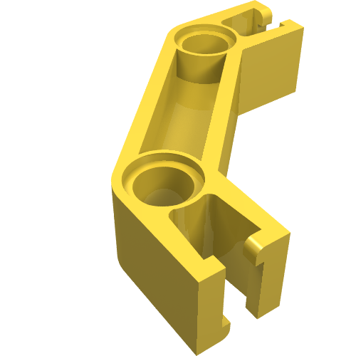 Znap Beam 4, 2 Holes, 2 Bends Yellow