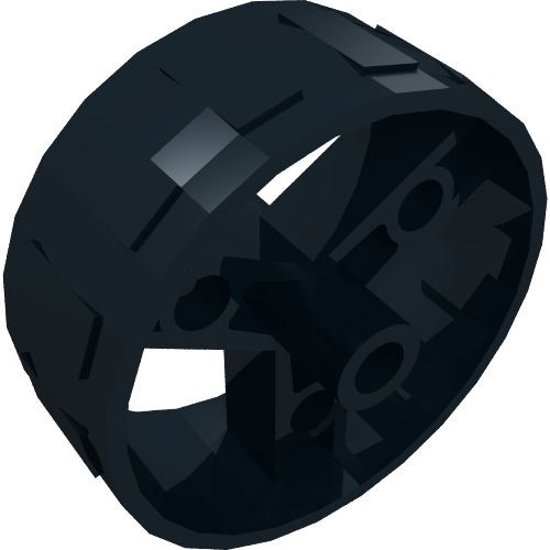 Wheel 41mm Znap Thin Tread Black