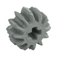 Technic Gear 12 Tooth Double Bevel Light Gray