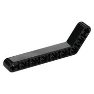 Technic Beam 1 × 9 Bent (7 - 3) Thick Black