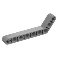 Technic Beam 1 × 9 Bent (7 - 3) Thick Light Bluish Gray