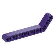 Technic Beam 1 × 9 Bent (7 - 3) Thick Dark Purple