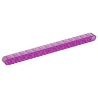Technic Beam 1 × 15 Thick Trans-Dark Pink
