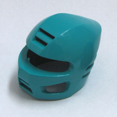 Technic Figure Helmet, Competition Dark Turquoise