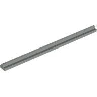 Vehicle Track, Train, Slotted Rail Straight Hellgrau