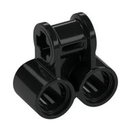 Technic Axle and Pin Connector Perpendicular Double Schwarz