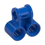 Technic Axle and Pin Connector Perpendicular Double Blau