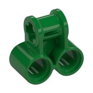 Technic Axle and Pin Connector Perpendicular Double Grün