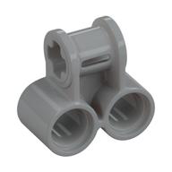 Technic Axle and Pin Connector Perpendicular Double Light Bluish Gray