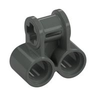 Technic Axle and Pin Connector Perpendicular Double Dunkelgrau