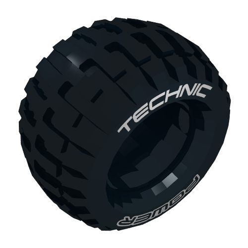 Tyre Technic Power Puller with 'TECHNIC POWER' White Print Black