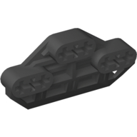 Technic Axle Connector Block 3 × 6 with 6 Axleholes