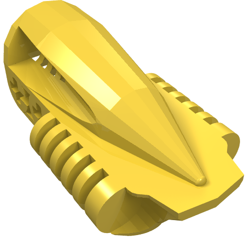 Technic Block 3 × 5 × 1 2/3 Yellow