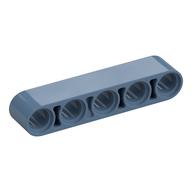 Technic Beam 1 × 5 Thick Pearl Sand Blue