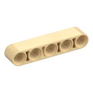 Technic Beam 1 × 5 Thick Tan