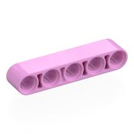 Technic Beam 1 × 5 Thick Bright Pink