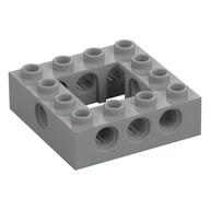Technic Brick 4 × 4 with 2 × 2 Opening Hellblaugrau