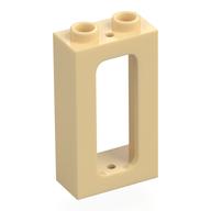 Window 1 × 2 × 3 Train with Inside Stud Holder Beige