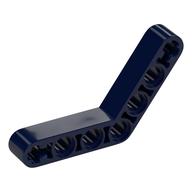 Technic Beam 1 × 7 Bent (4 - 4) Thick Dark Blue