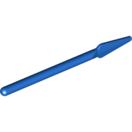 Weapon Pike / Spear - Flexible Rubber Blue