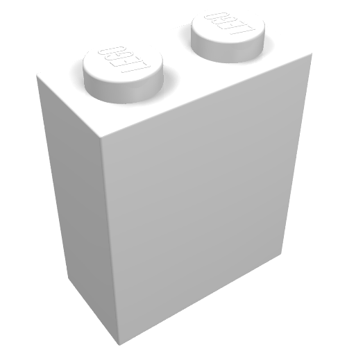 Brick 1 × 2 × 2 with Inside Axle Holder