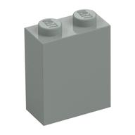 Brick 1 × 2 × 2 with Inside Axle Holder Hellgrau