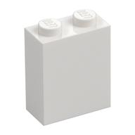 Brick 1 × 2 × 2 with Inside Stud Holder White