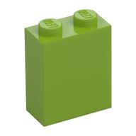 Brick 1 × 2 × 2 with Inside Stud Holder Limette